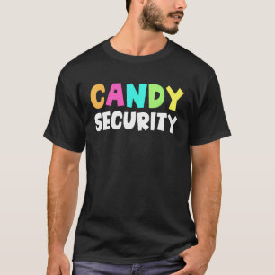 T-shirt Candy Sécurité Halloween Costume 1