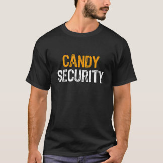 T-shirt Candy Sécurité Halloween Costume Adulte Maman Adul