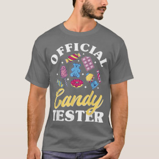 T-shirt Candy Tester, Lollipop Sweets Halloween 354