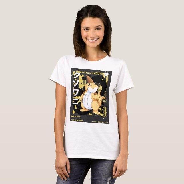 T-shirt Candy Wolf Smash | Banzacroc (Devant entier)