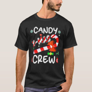 T-shirt Candy X Mas Crew Funny Christmas Candy Love X mas