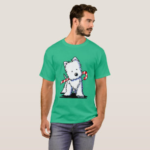 T-shirt Candycane Cutie Westie