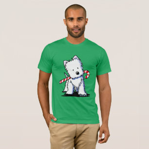 T-shirt Candycane Cutie Westie