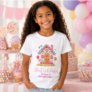 T-Shirt Candyland Sweet Celebration Anniversaire de enfant
