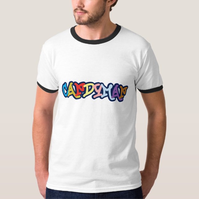 T-shirt candyman (Devant)