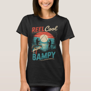 T-shirt Cane à pêche drôle vintage Bampy cool cadeaux fo