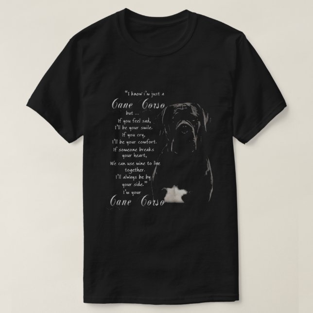 T-shirt Cane Corso (Design devant)