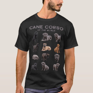 T-shirt Cane Corso Chien du monde Dogue italien