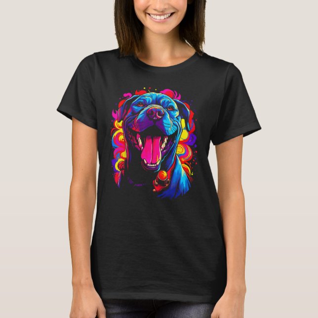 T-shirt Cane Corso Chien Happy 1 (Devant)