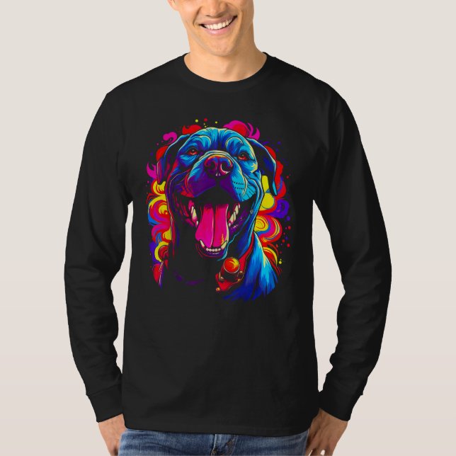 T-shirt Cane Corso Dog Happy 1 (Devant)