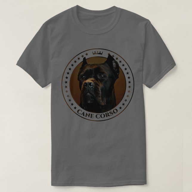 T-shirt Cane Corso Italian Mastiff (6) (Design devant)