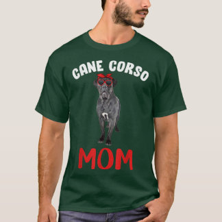 T-shirt Cane Corso Maman Mama Cane Corso Propriétaire Amou