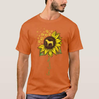 T-shirt Cane Corso Mom Sunflower Italian Mastiff Gifts Dog