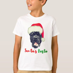 T-shirt Cane Corso Noël Meilleure Copine de Santa Famille 