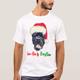 T-shirt Cane Corso Noël Père Noël Bestie Family Pyjama