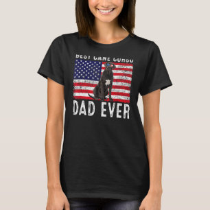 T-shirt Cane Corso Papa Usa American Flag Canso Corso Dog