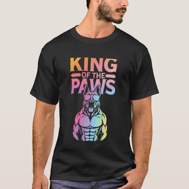 T-shirt Cane Corso Roi des Pattes (Devant)