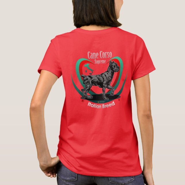 T-shirt CANE CORSO Suprême race italienne (Dos)