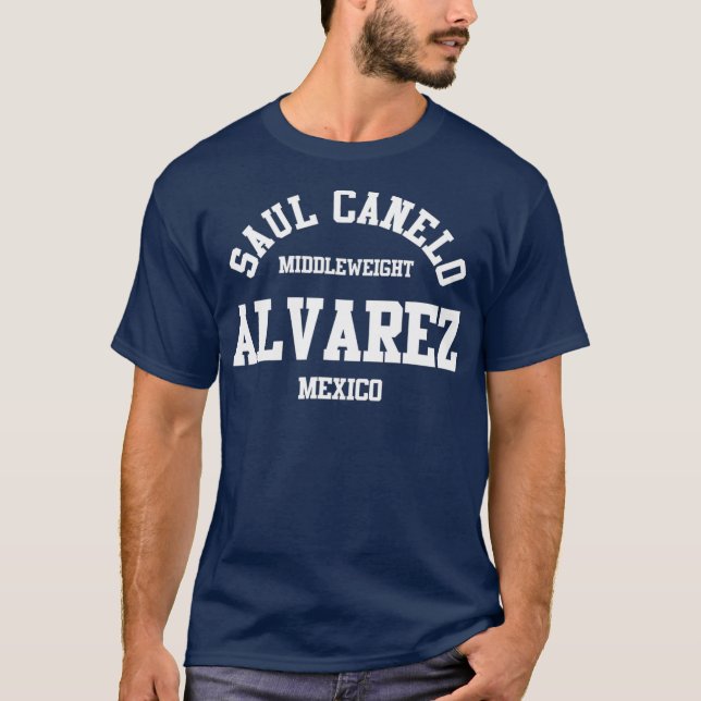 T-shirt Canelo Boxe Alvarez Mexique Gym Middleweight (Devant)