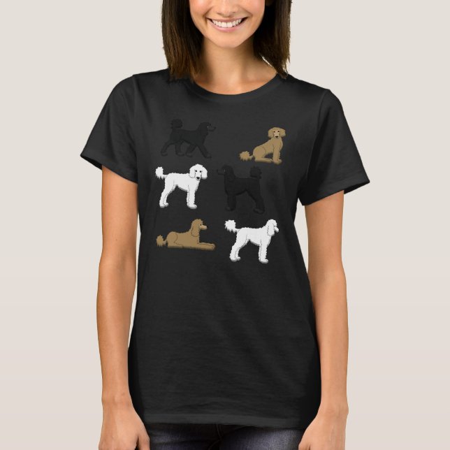 T-shirt caniche (Devant)