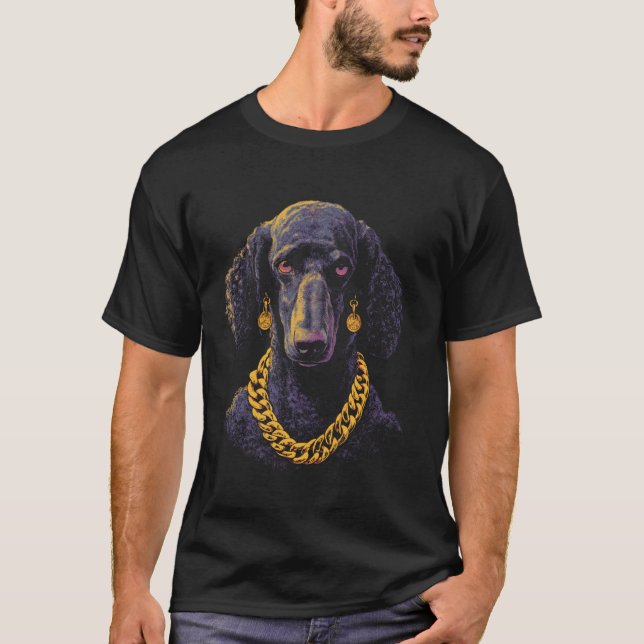 T-shirt Caniche  1 (Devant)