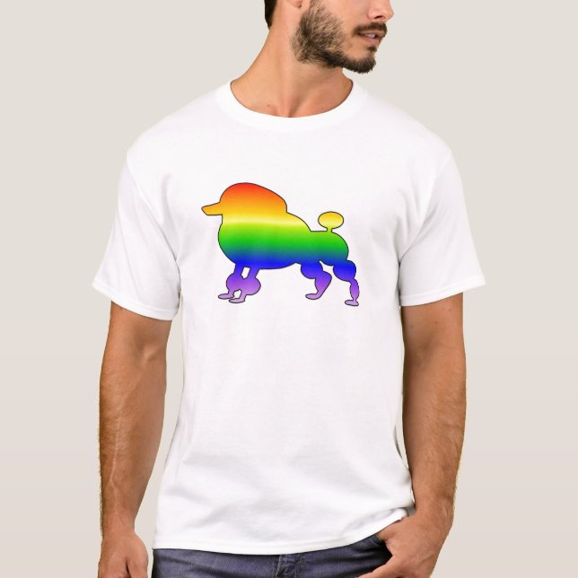T-shirt Caniche de fierté (Devant)