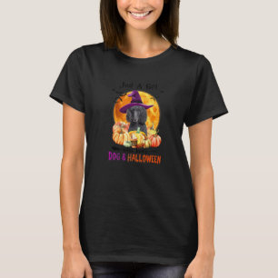 T-shirt Caniche Juste Une Fille Qui Aime Les Chiens Et Hal