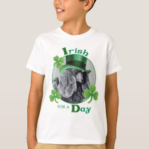 T-shirt Caniche miniature du jour de St Patrick