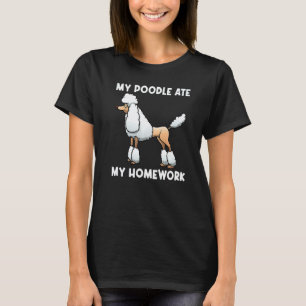 T-shirt Caniche pour enfants garçons Doodle Chien Caniche