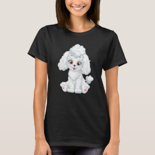 T-shirt Caniche sucrée