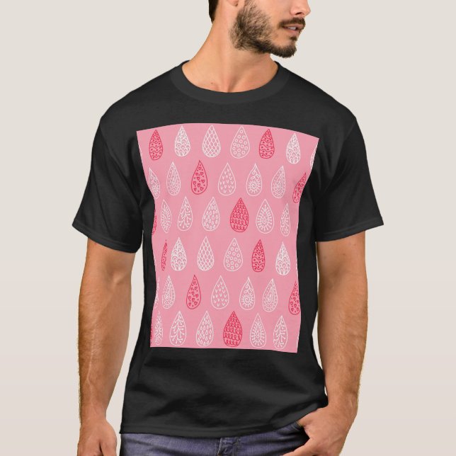 T-shirt Canicule : motif vintage (Devant)