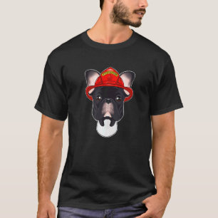 T-shirt Canine Handler I Fireman Dog I Firefighter Françai