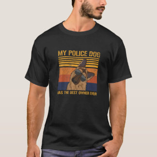T-shirt Canine Unit Police Quote For A K9 Dog Handler