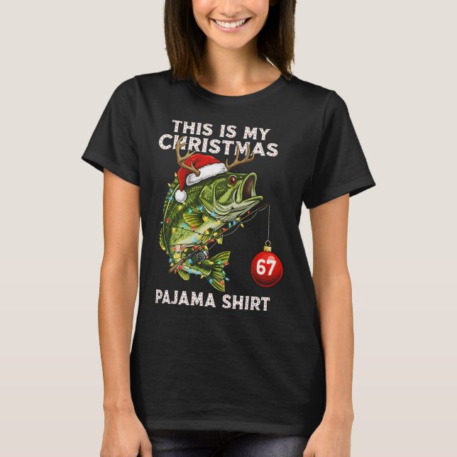 T-shirt canne à pêche (Devant)