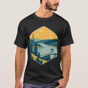 T-shirt Canne à pêche Drapeau américain Cadeau de pêche vi