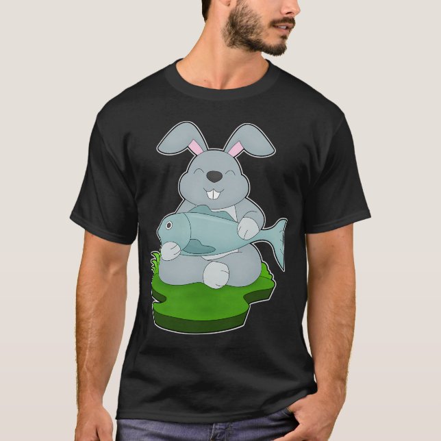 T-shirt Canne à pêche Fisher Hérisson (Devant)