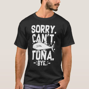 T-shirt Canne à pêche pour bateau de pêche au thon