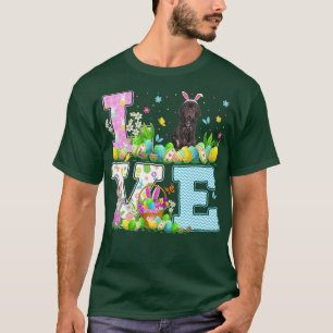 T-shirt Canne Corso Chien Chasse aux oeufs de Pâques Amour