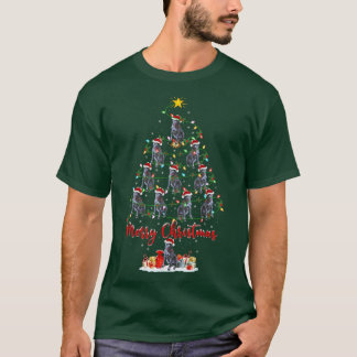 T-shirt Canne Corso Chien Xmas Correspondant Père Noël Can