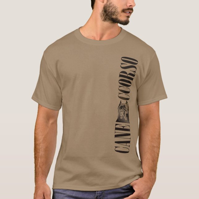 T-shirt Canne Corso - mastiff italien (Devant)