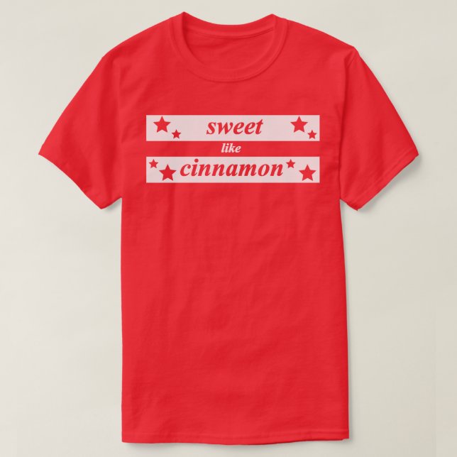 T-shirt cannelle douce (Design devant)