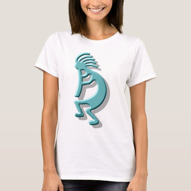 T-shirt Cannelure de Kokopelli (Devant)