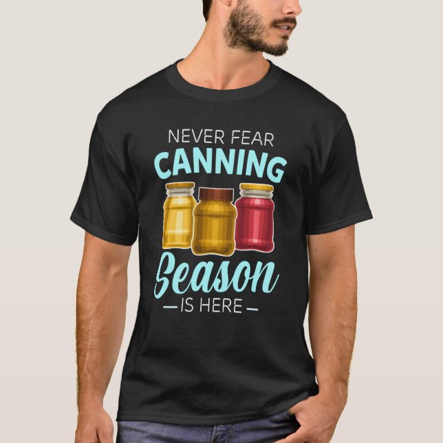 T-shirt Canners de saison Homesteader Gardener Preser (Devant)