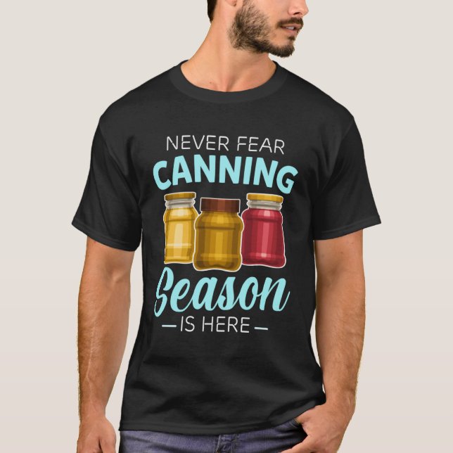 T-shirt Canners de saison Homesteader Gardener Preser (Devant)