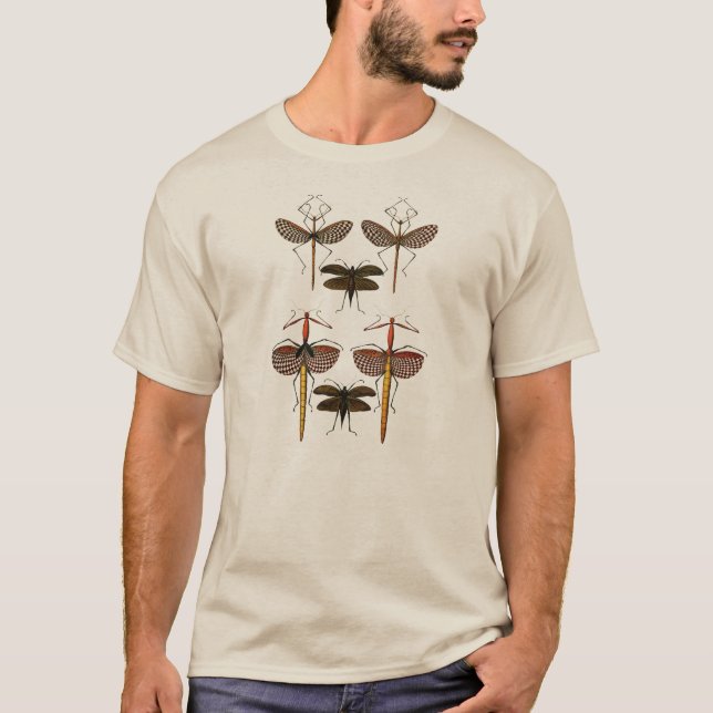 T-shirt Cannes, sauterelles et libellules (Devant)