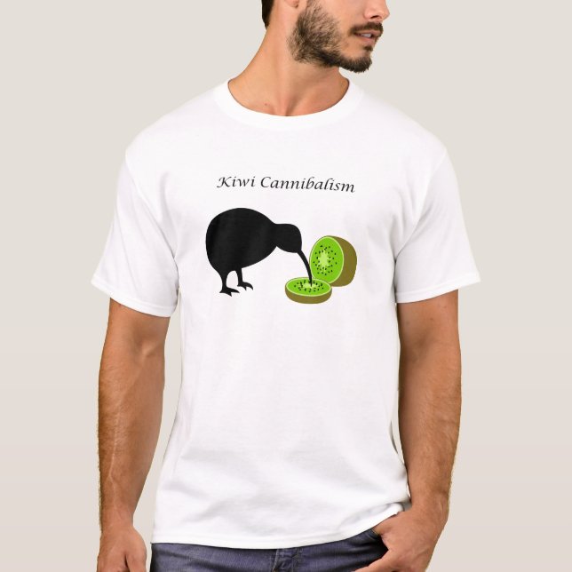 T-shirt Cannibalisme de kiwi (Devant)