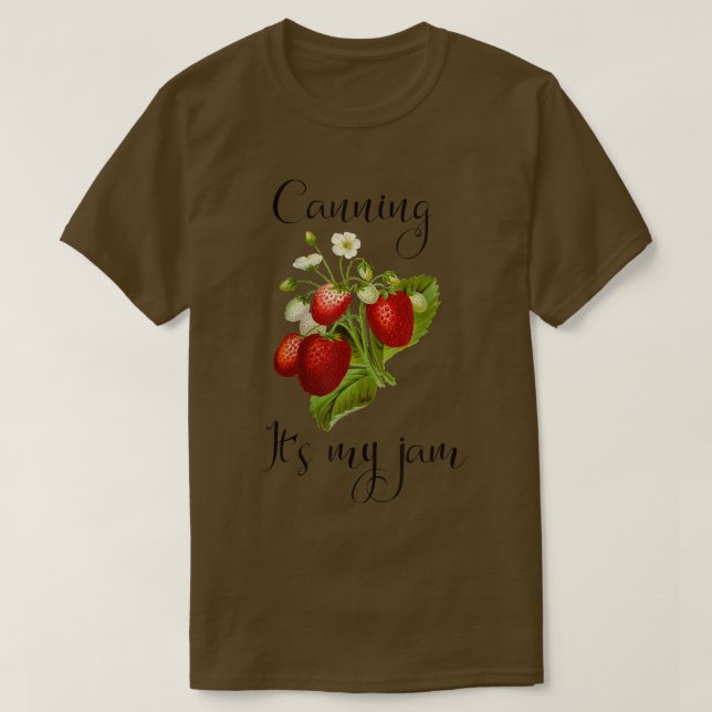 T-shirt Canning Et Se Conserve Pour Les Amateurs De Mer Ca (Design devant)