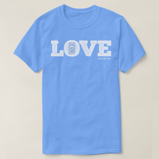 T-shirt Canning Love Canning Blanc (Design devant)