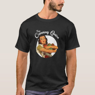 T-shirt Canning Queen Vintage Mason Jars Canning Seaso
