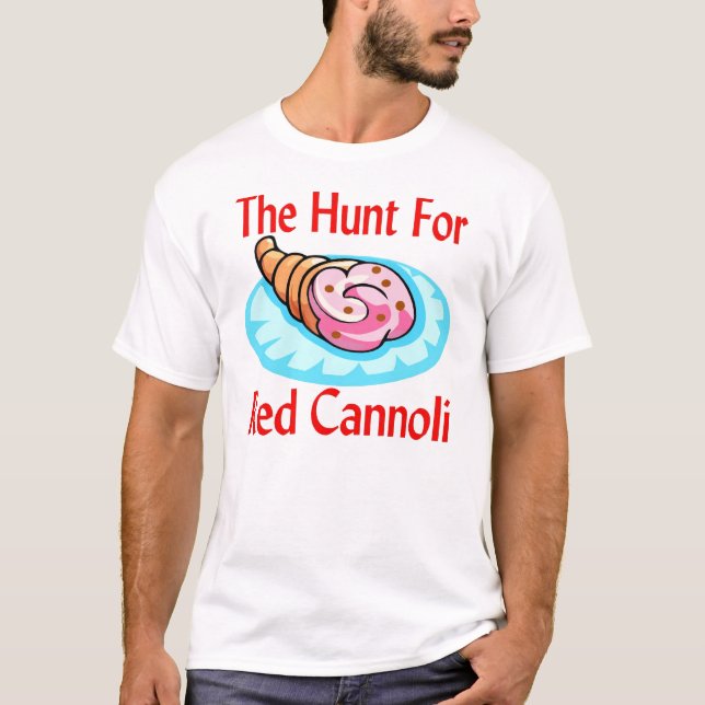 T-shirt Cannoli, Rouge Rasberry (Devant)
